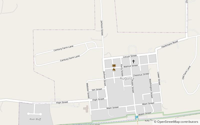 harold knoernschild farmstead historic district augusta location map