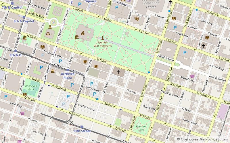 Westminster Presbyterian Church location map