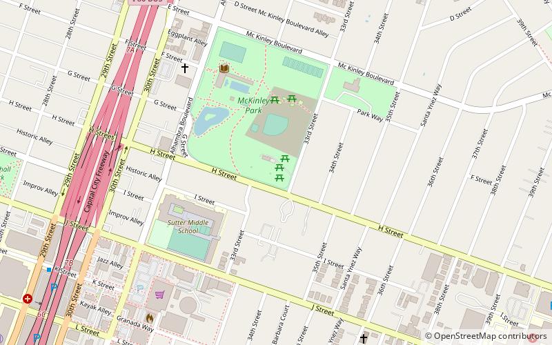 McKinley Park location map
