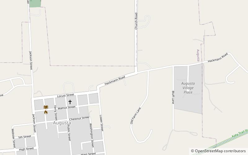 Robert Ewich Farmstead location map
