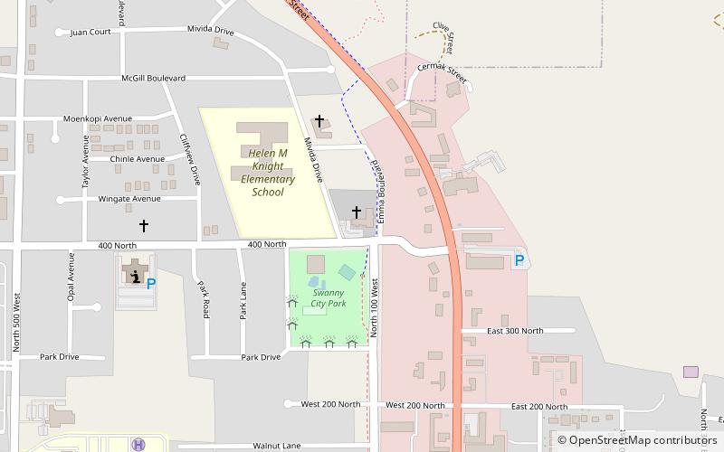 Moab St. Pius X Roman Catholic Church location map