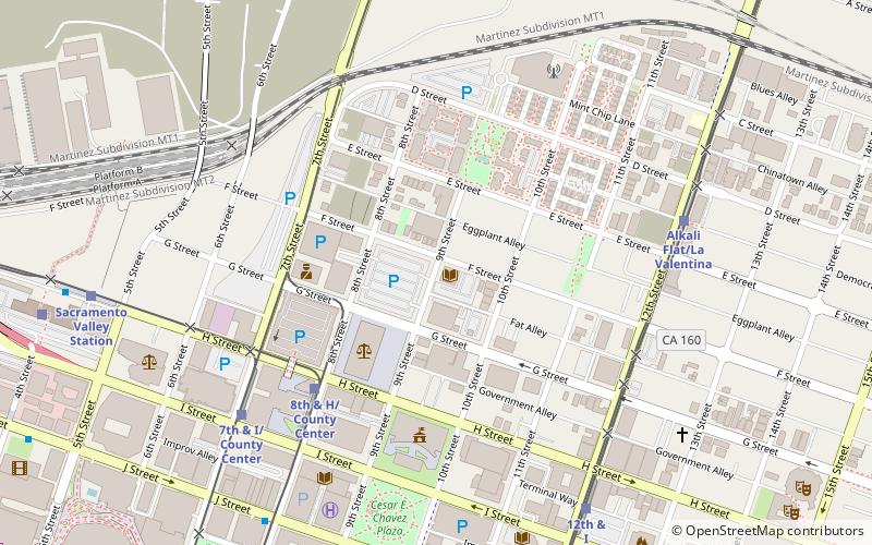 Sacramento County Public Law Library location map