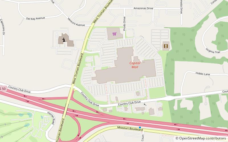 Capital Mall location map