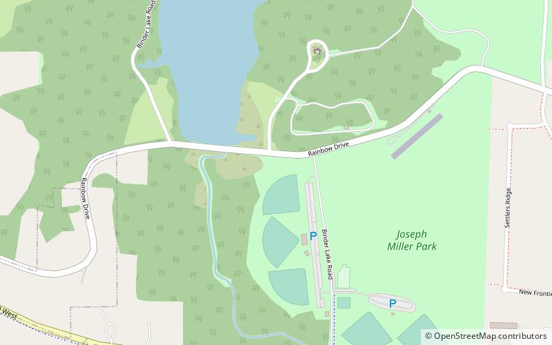 binder park jefferson city location map