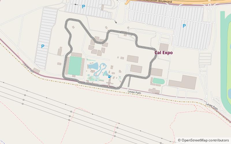 Raging Waters Sacramento location map