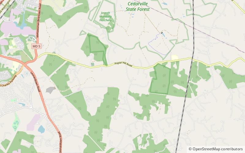 St. Catharine location map