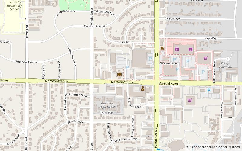 sacramento public library location map