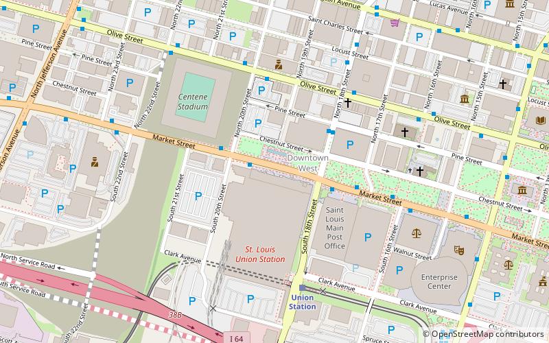 Downtown West location map