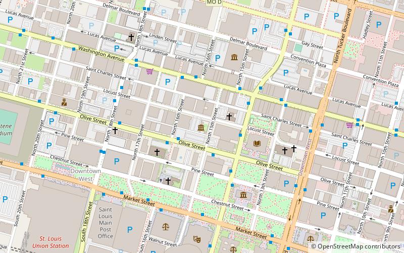 Campbell House Museum location map