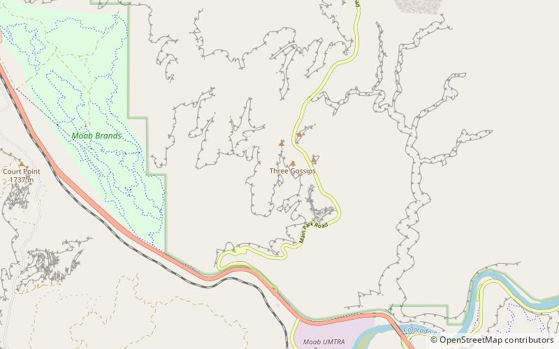 Courthouse Towers location map