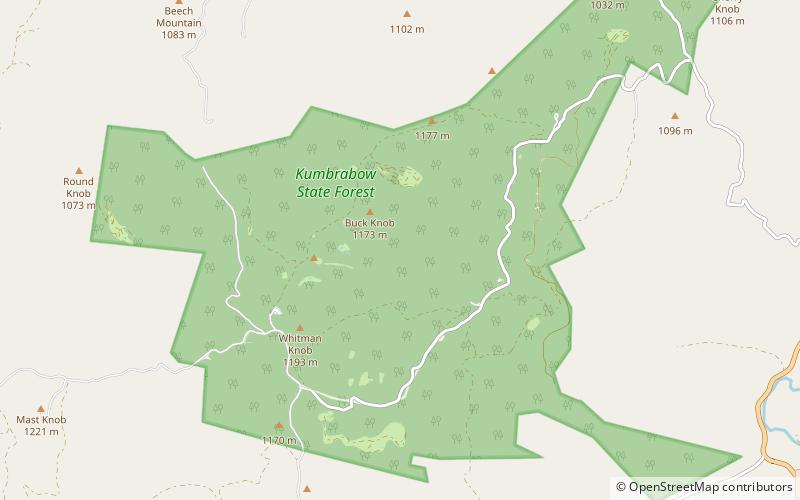Kumbrabow State Forest location map