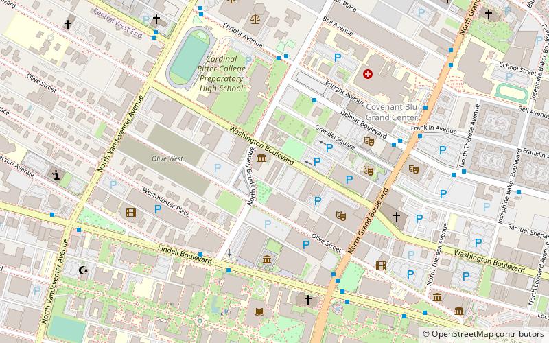 Pulitzer Arts Foundation location map