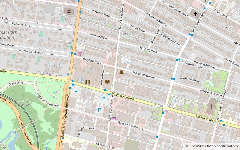 World Chess Hall of Fame location map