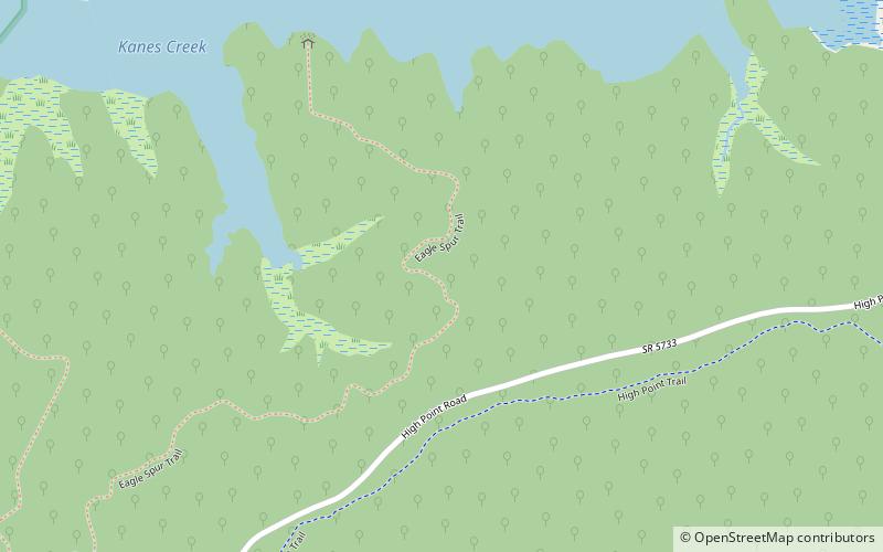 Mason Neck State Park location map