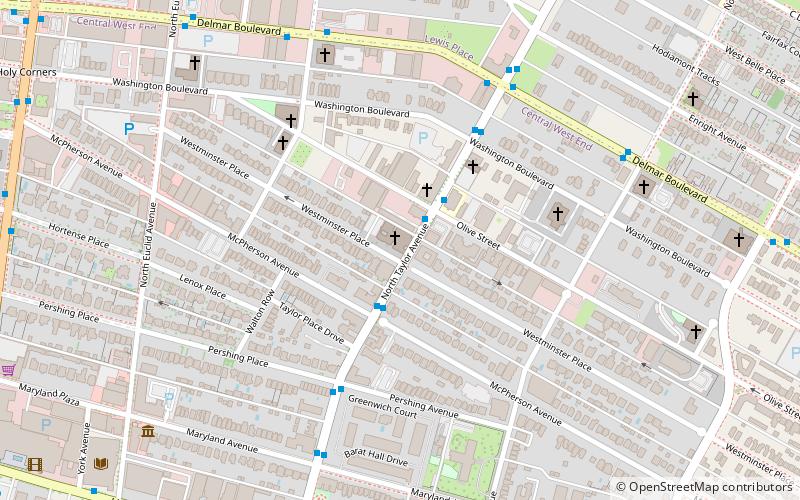 Second Presbyterian Church location map