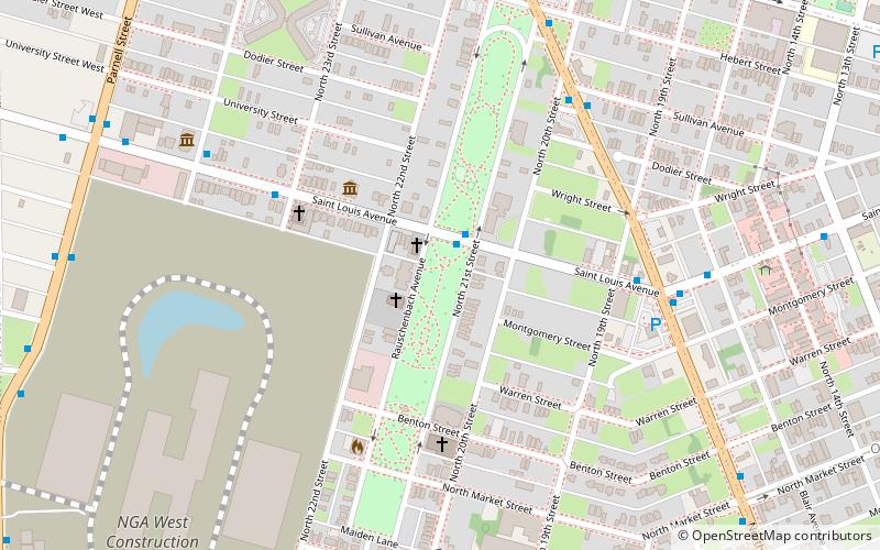 St. Louis Place Park location map