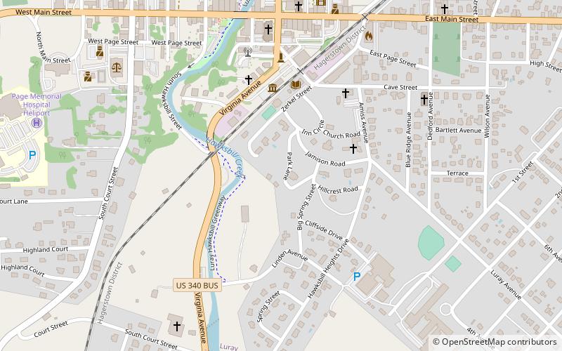Kanawha location map
