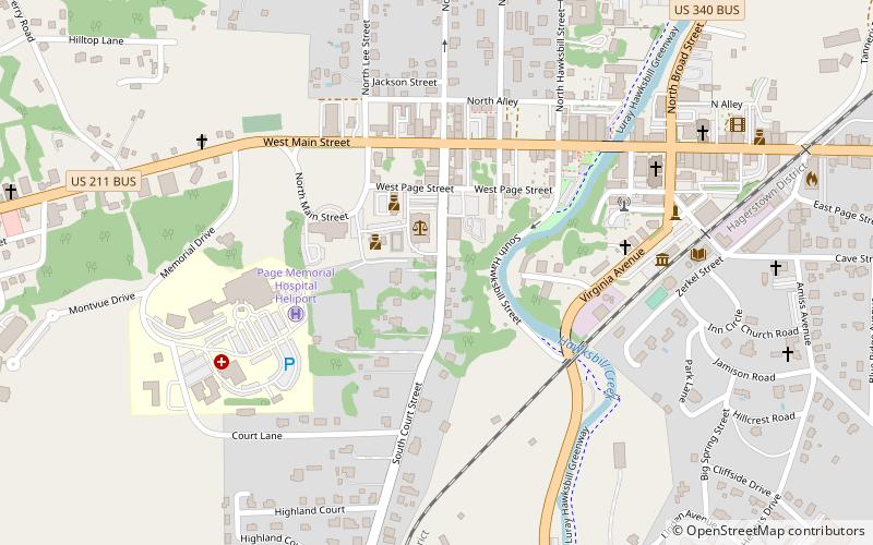 Aventine Hall location map