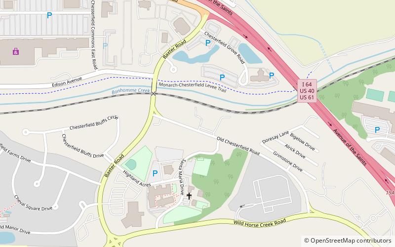 Chesterfield Antique Mall location map