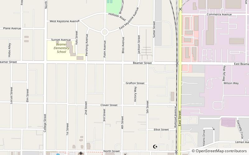 R. H. Beamer House location map
