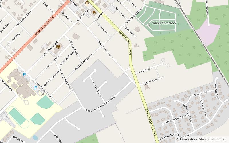 Gardiner Wright Mansion location map