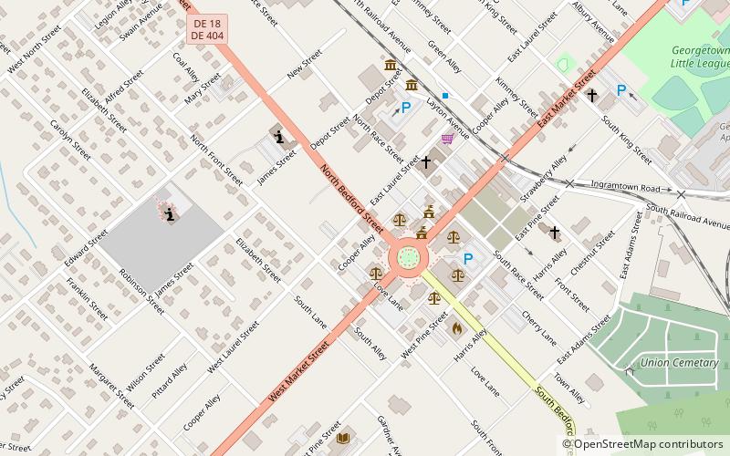 Richards Mansion location map