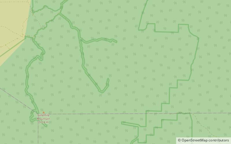 South Egan Range Wilderness location map