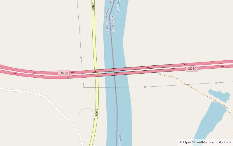 red skelton memorial bridge vincennes location map