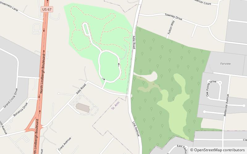 mcdonnell county park saint louis location map