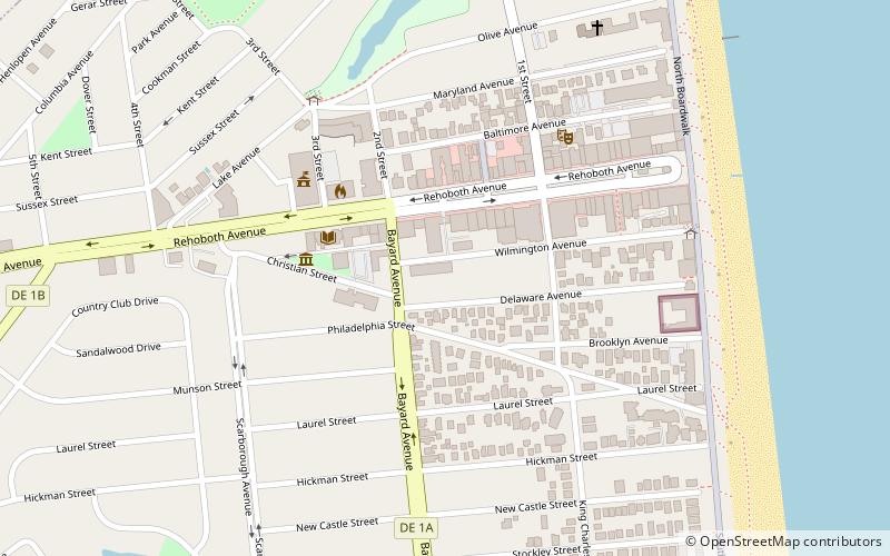Gallery 50 location map