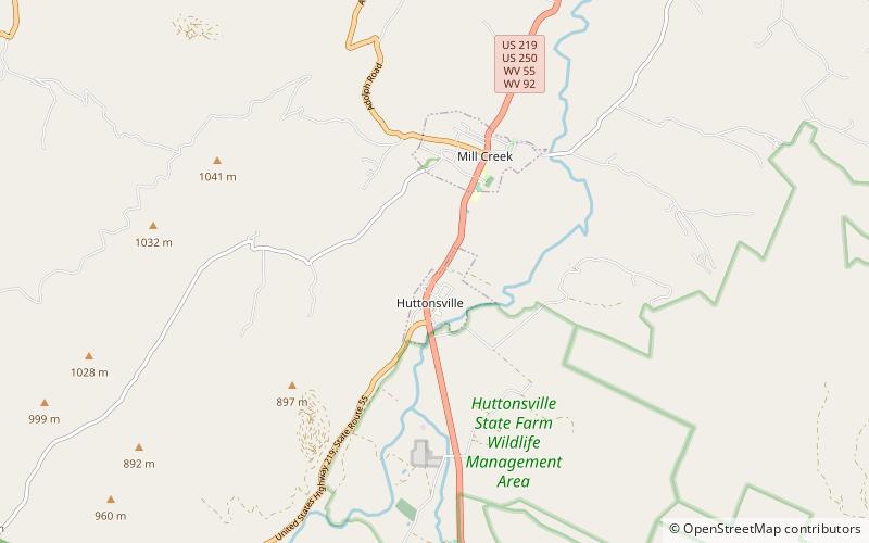 Tygarts Valley Church location map