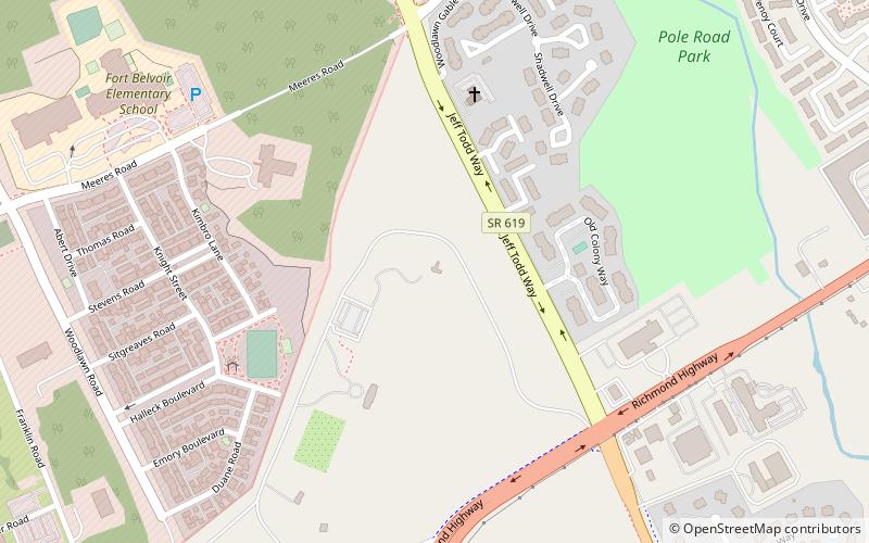 Pope–Leighey House location map