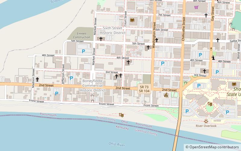 First Presbyterian Church location map