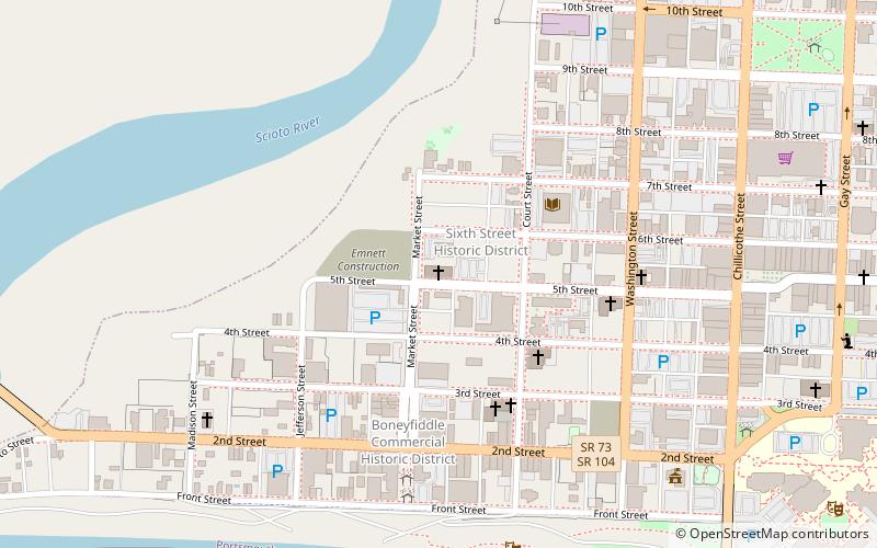 St. Mary's Catholic Church location map