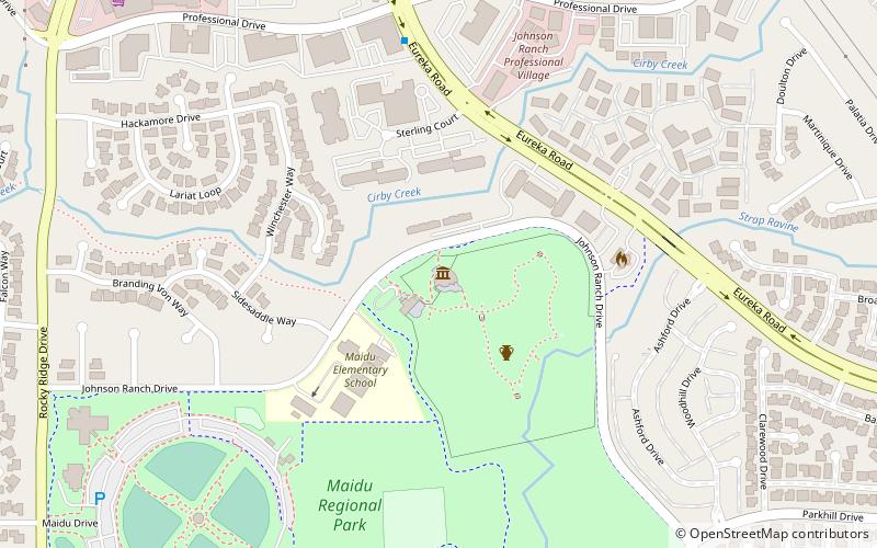 Maidu Museum & Historic Site location map