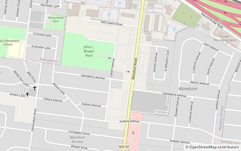 Woodson Terrace location map