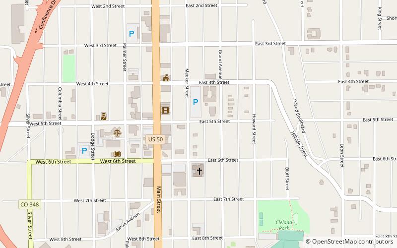 First Methodist Episcopal Church of Delta location map