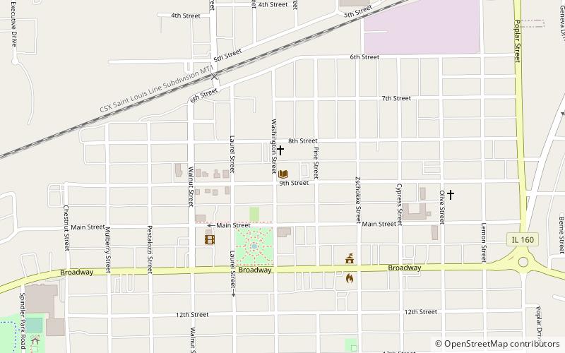 Louis Latzer Memorial Public Library location map