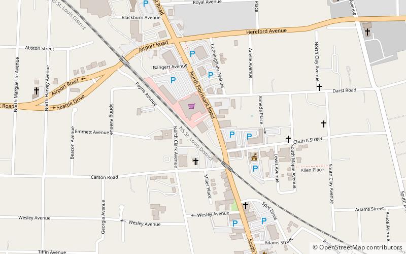 Ferguson Municipal Public Library location map