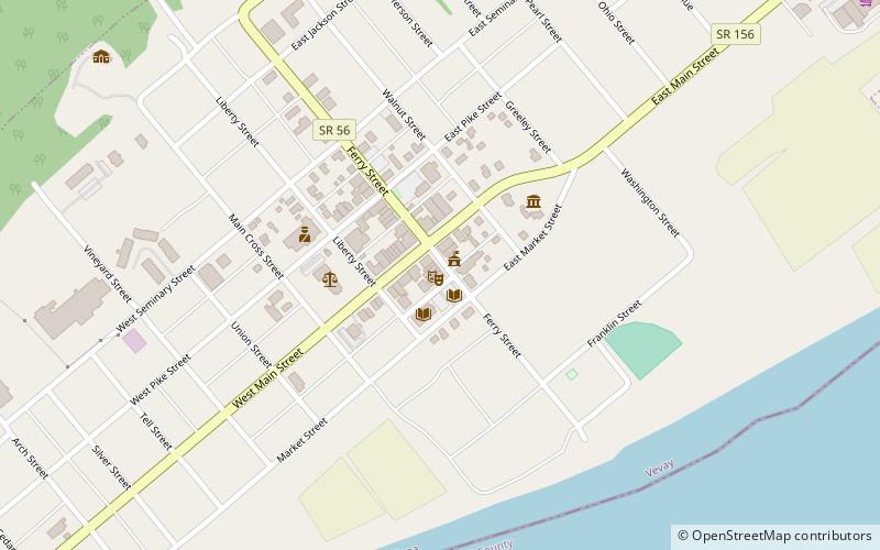 Hoosier Theatre location map