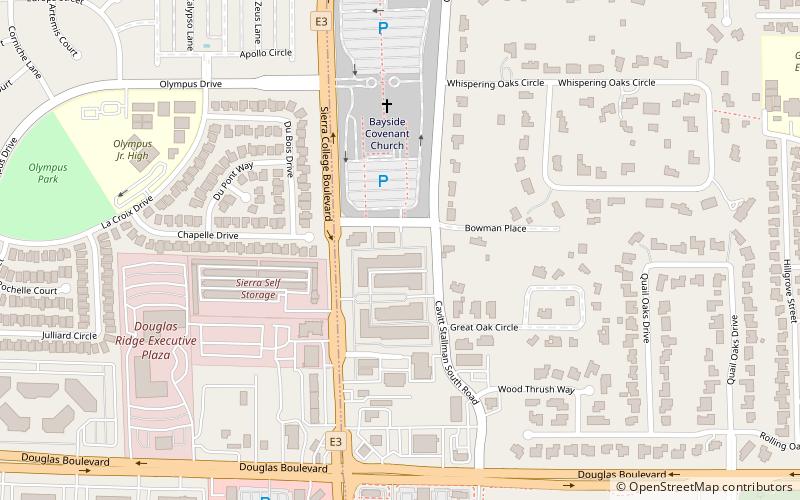 bayside church roseville location map