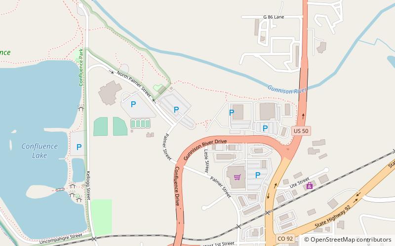 Fort Uncompahgre location map