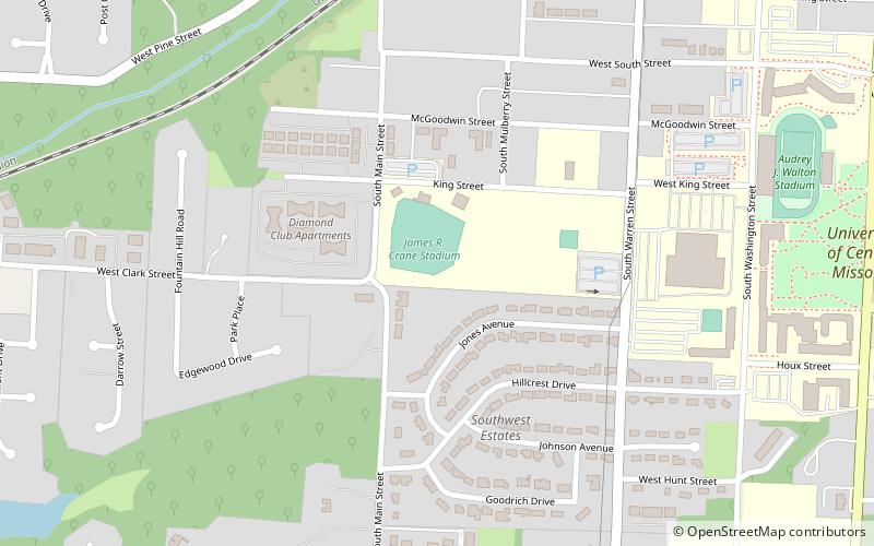 ucm multipurpose building warrensburg location map
