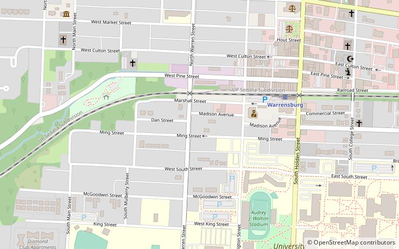 Warren Street Methodist Episcopal Church location map