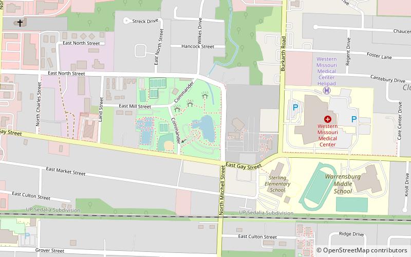 Howard School location map