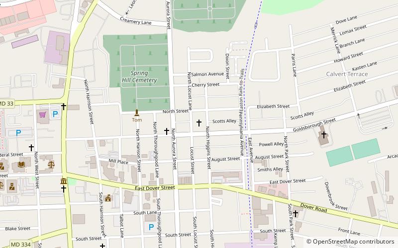 Trinity Cathedral location map