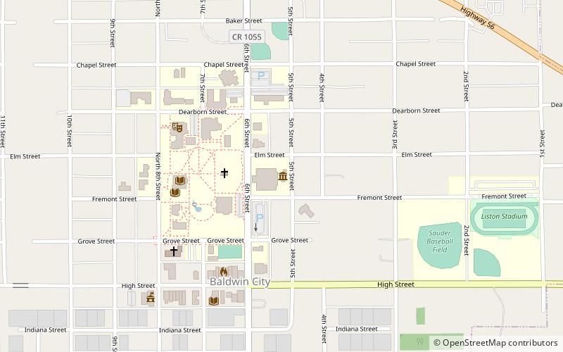 Old Castle Museum location map