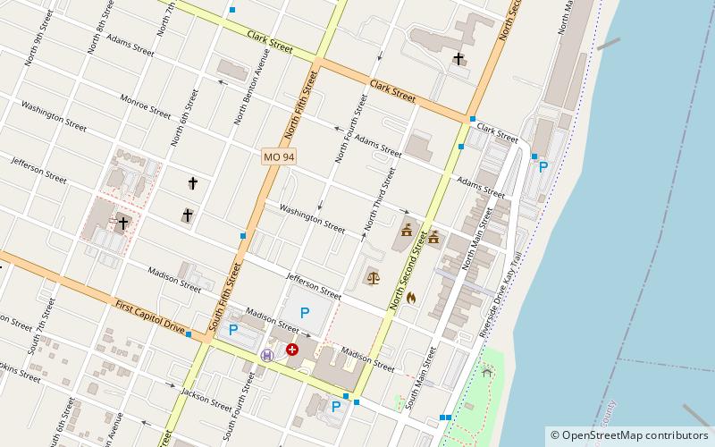 Midtown Neighborhood Historic District location map