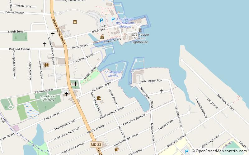 persistence saint michaels location map