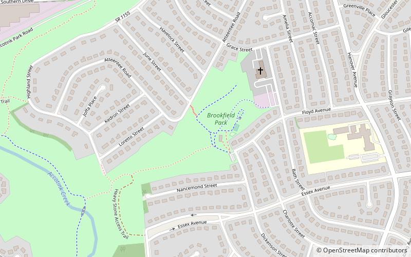 Brookfield Park location map